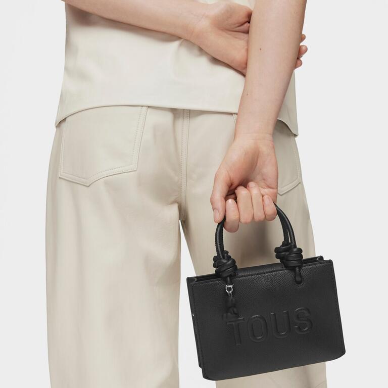 Mini bolso horizontal negro TOUS La Rue New - Imagen 4