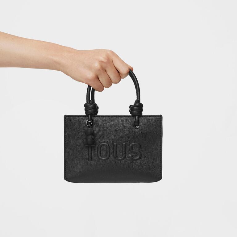 Mini bolso horizontal negro TOUS La Rue New