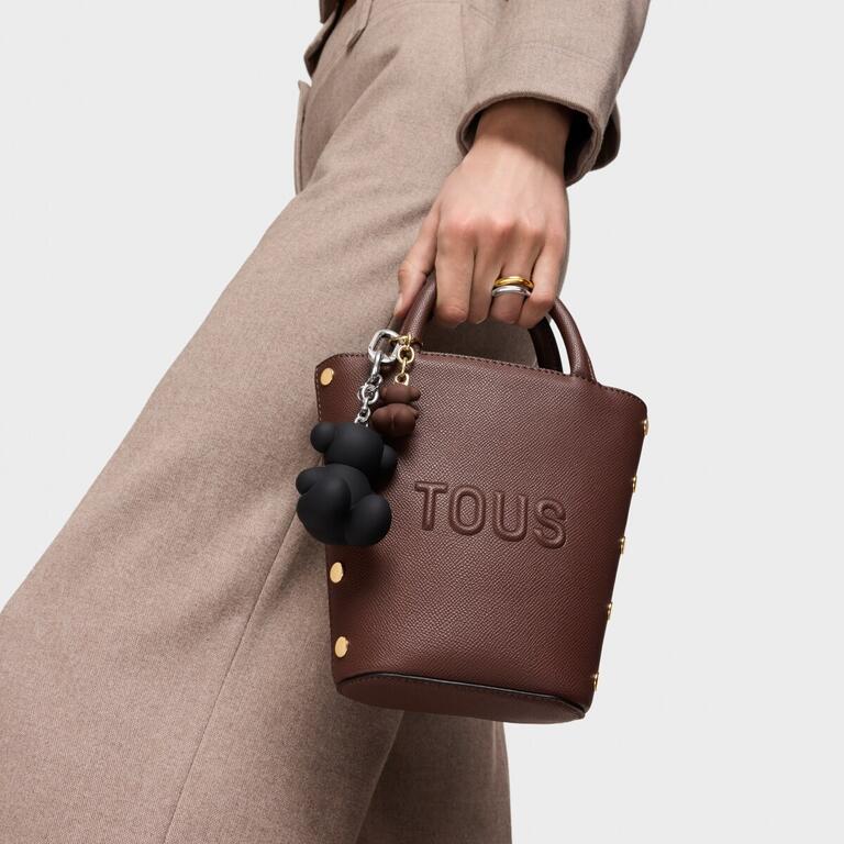 Mini bolso marrón TOUS Back to basics - Imagen 3