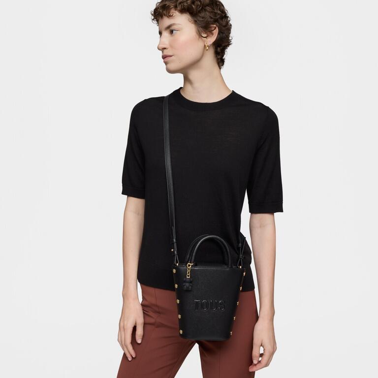 Mini bolso negro TOUS Back to basics - Imagen 4