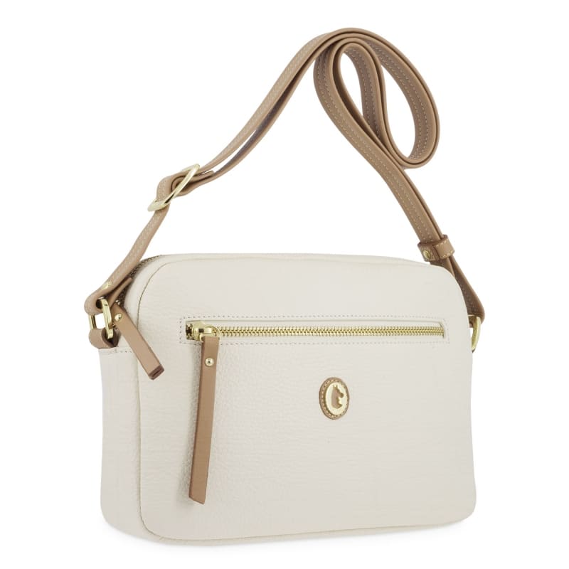 Bolso bandolera El Potro Oasis mujer en piel vacuno color ivory