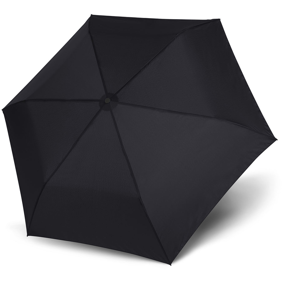 Paraguas mini Doppler plegable ligero negro