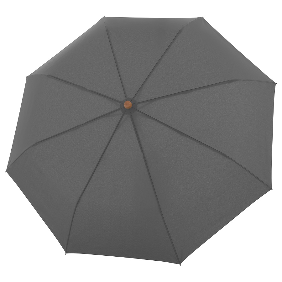 Paraguas sostenible Doppler plegable nature gris