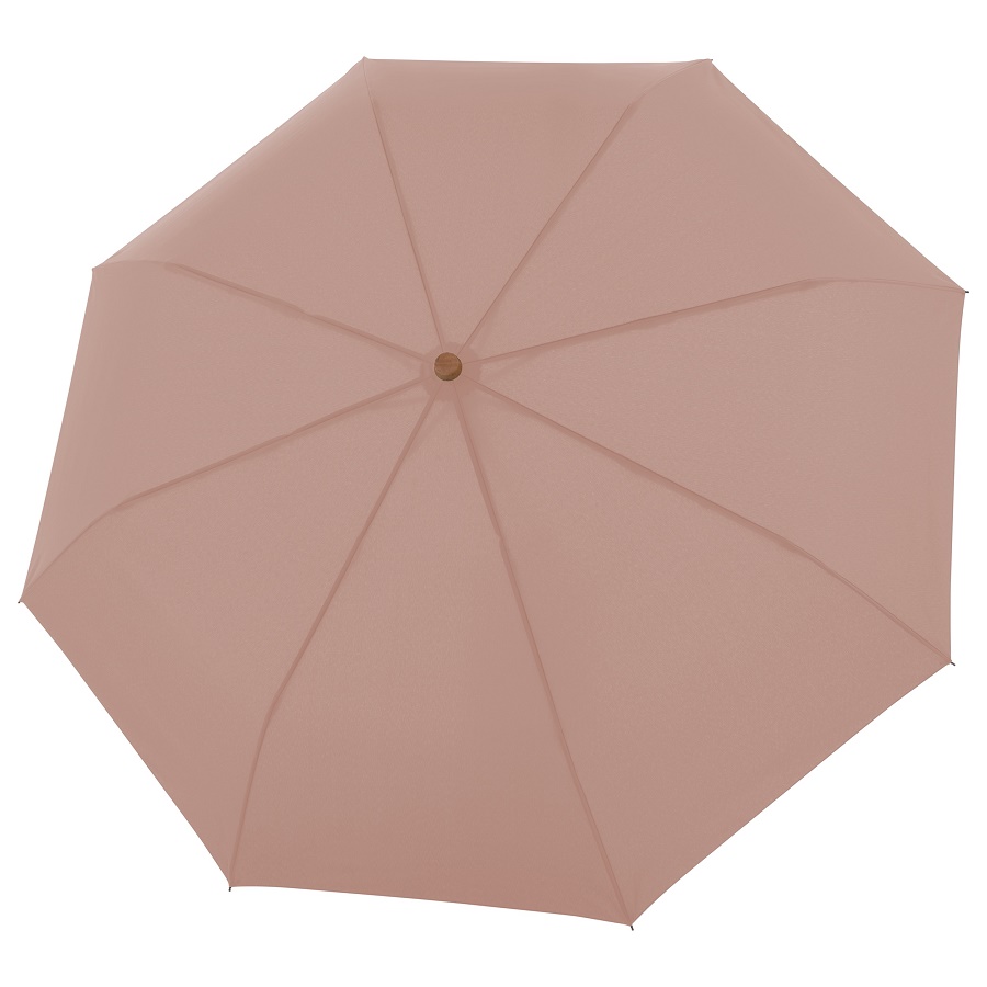 Paraguas sostenible Doppler plegable automatico nature rosa