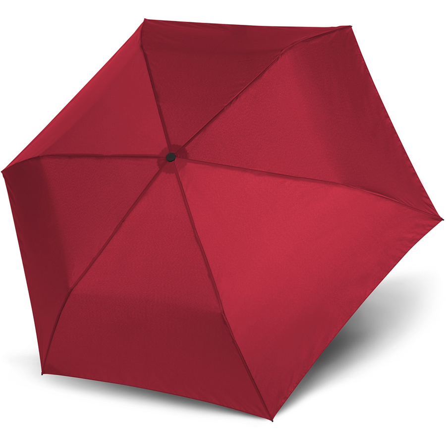 Paraguas mini Doppler plegable ligero granate